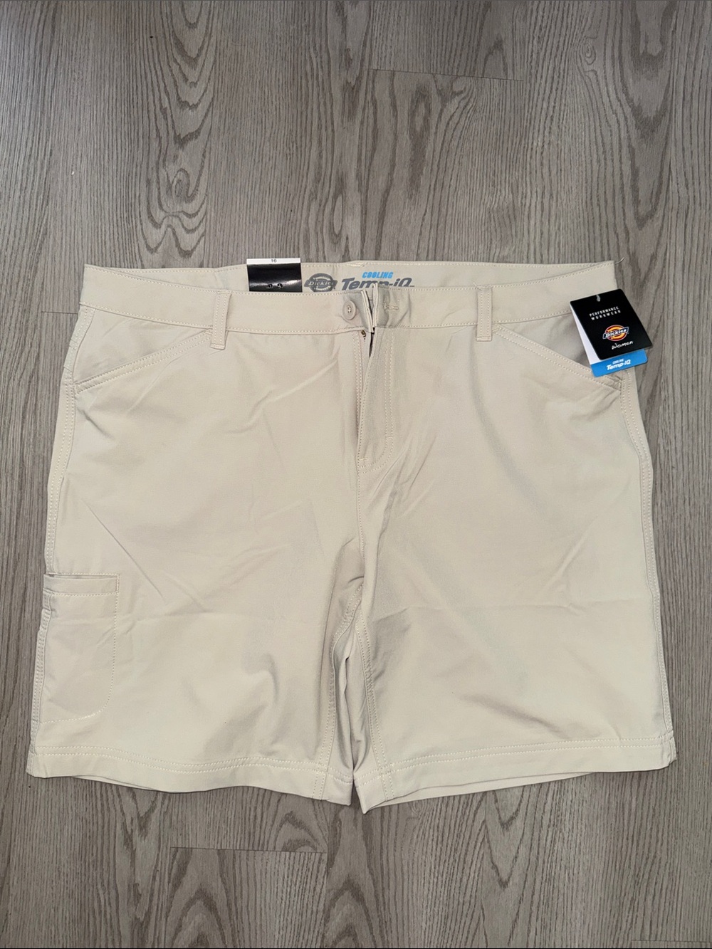 Dickies Khaki Cargo Work Shorts
